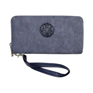 CXL by Christian Lacroix Ames PU Denim Double Zipper Wallet CXLWH24043
